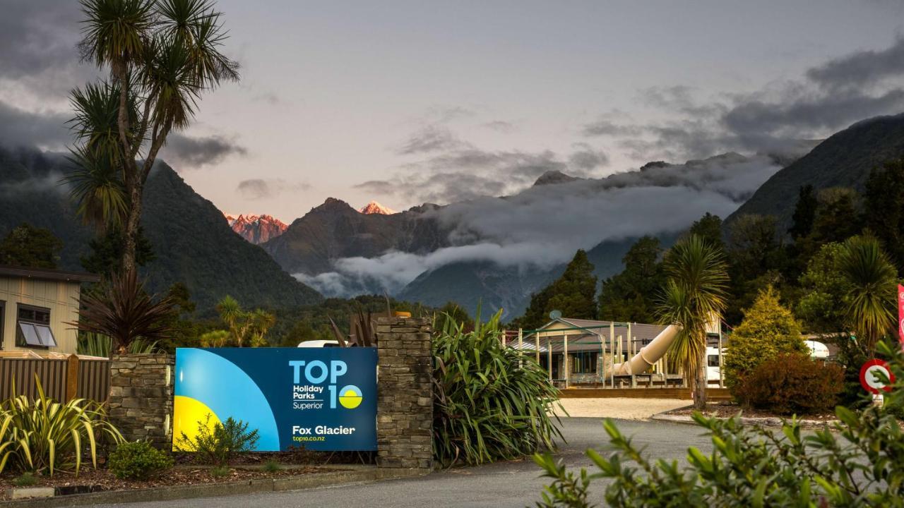 Fox Glacier Top 10 Holiday Park & Motels Exteriör bild